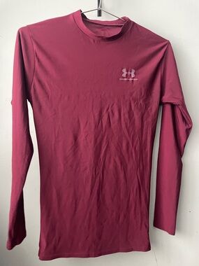 Under Armour Men's Long Sleeve Performance Shirt - Maroon